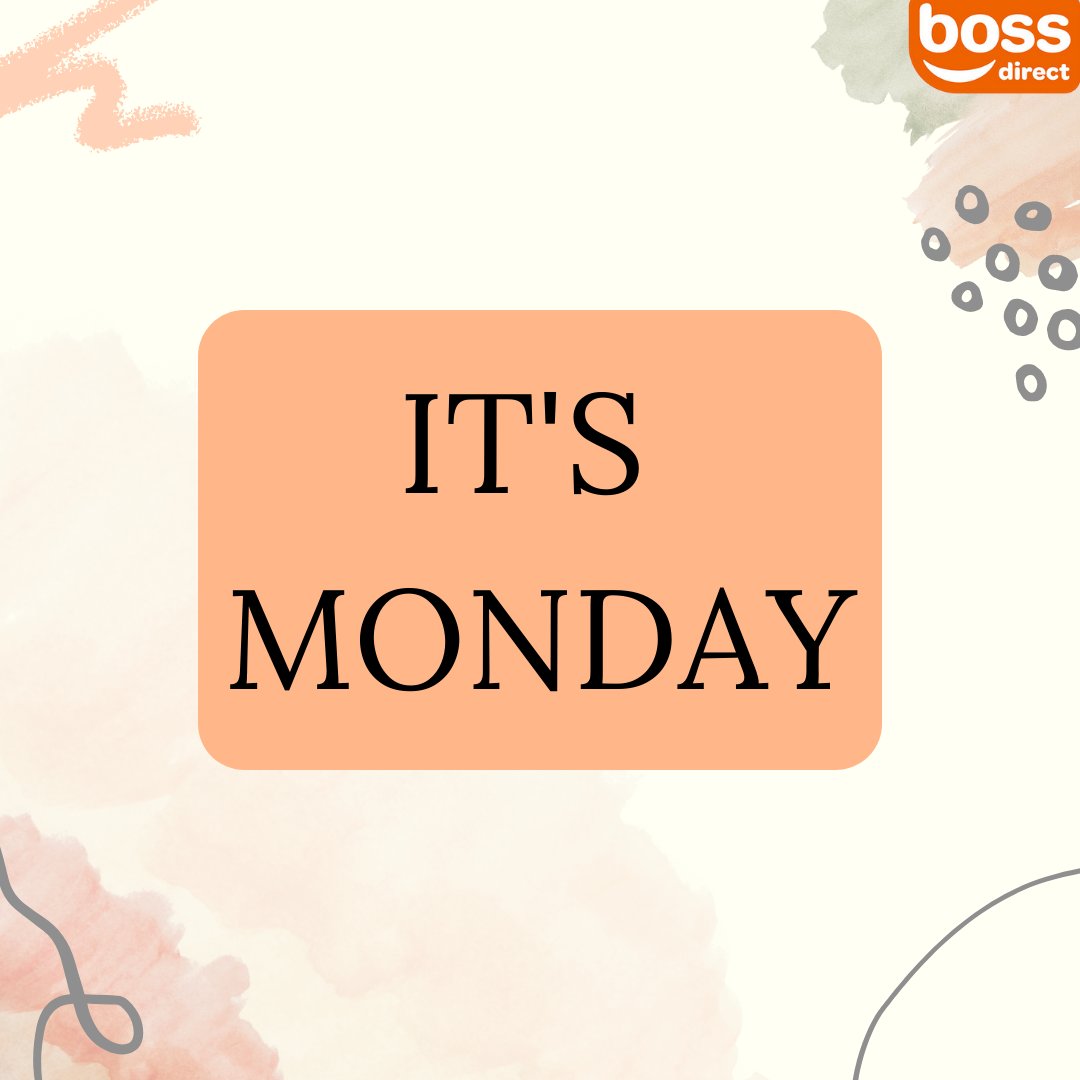 Bossdirect_ltd's tweet photo. It’s Monday! 🧡
Morning reminder that it’s a new week, a new day and a new morning 😁
#office #officefurniture #stationary #bolton #boss #bossdirect #manchester #northwest #mondaymotivation https://t.co/HCCdTuiBsj