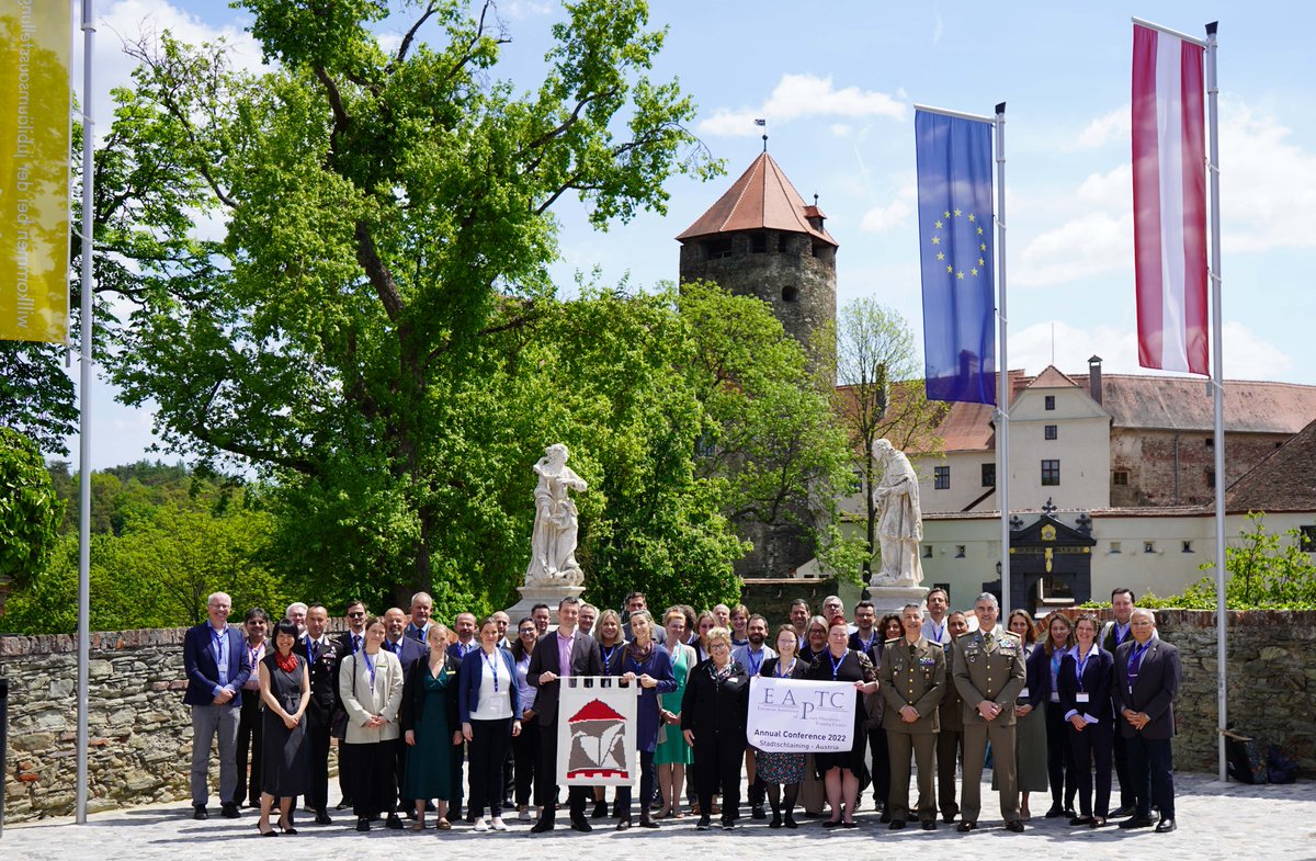ACP_Schlaining's tweet photo. We start the week with a review & highlight of the previous week: the EAPTC conference in Stadtschlaining/Austria with about 40 participants, and an outlook: become part of the international network NOW - further information https://t.co/hbYSGrZ2oE
@ZIF_Berlin https://t.co/EZMvJ5khXu