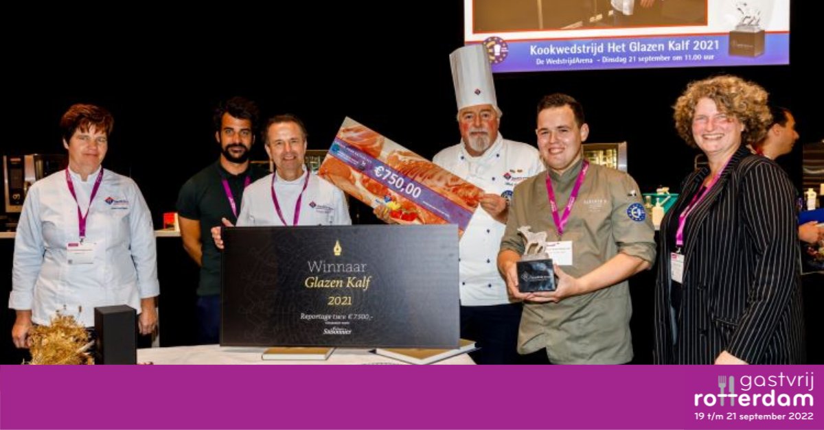 Kookwedstrijd om het Glazen Kalf weer op Gastvrij Rotterdam 👨🏼‍🍳

Komende editie mogen we weer de organisatie ontvangen van het Glazen Kalf, een jaarlijkse kookwedstrijd voor culinaire professionals, van de <a href="/VanDrieGroup/">VanDrie Group</a>. 

gastvrij-rotterdam.nl/over-gastvrij-…