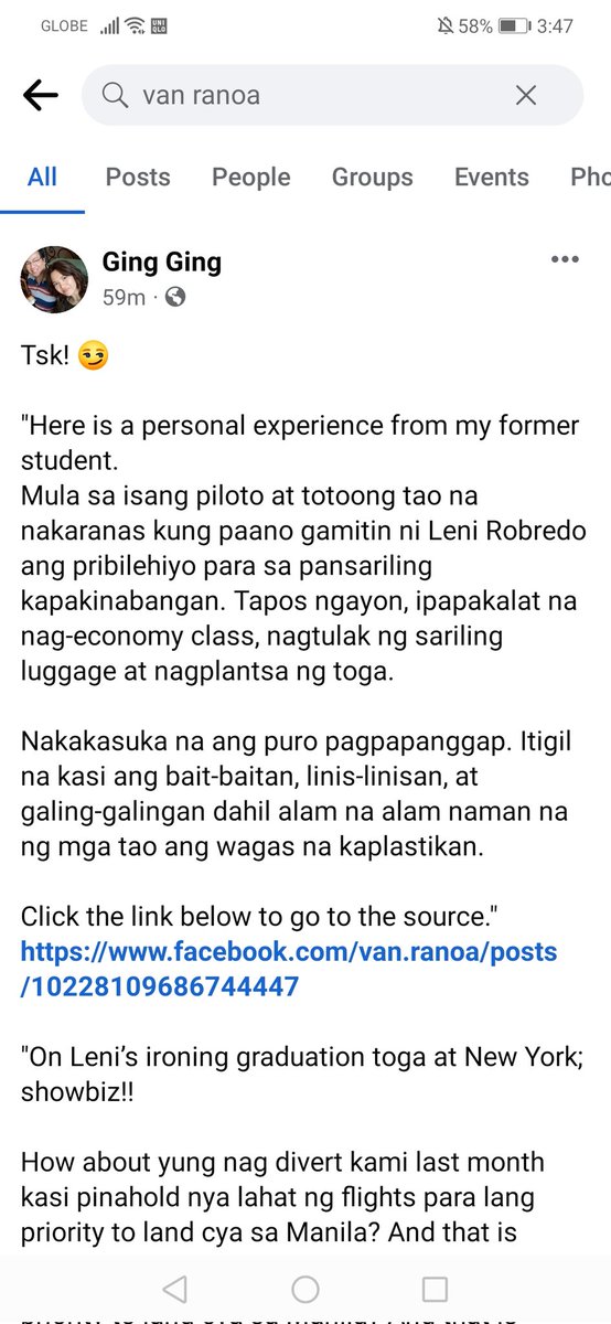 laraine_flores's tweet photo. @AltAngatBuhay Yung nag search ka lang nung name nung pilot tapos 4 na silang pare pareho ang script hehehe to quote "nakakasuka na ang puro pagpapanggap" https://t.co/HL4dp6X6nD