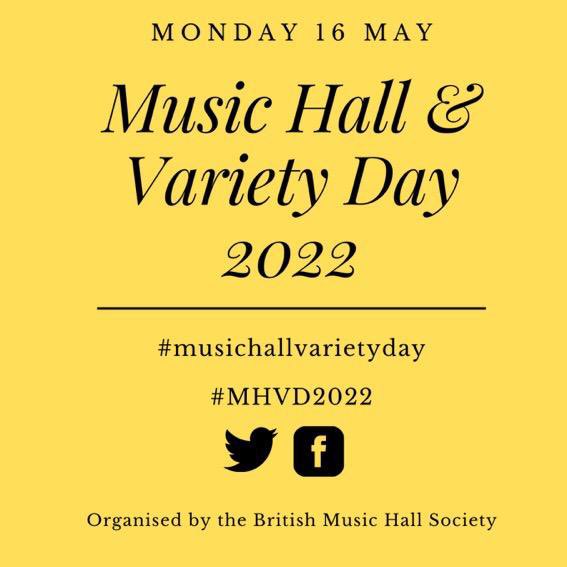 RaTSLtd's tweet photo. Today is Music Hall &amp; Variety Day, organised by the British Music Hall Society and created to honour the memory of the late Roy Hudd OBE. 

Using the hashtag #MusicHallVarietyDay you can share your favourite Music Hall and Variety moments across social media. 

Happy sharing! https://t.co/kkzl2Om2ml