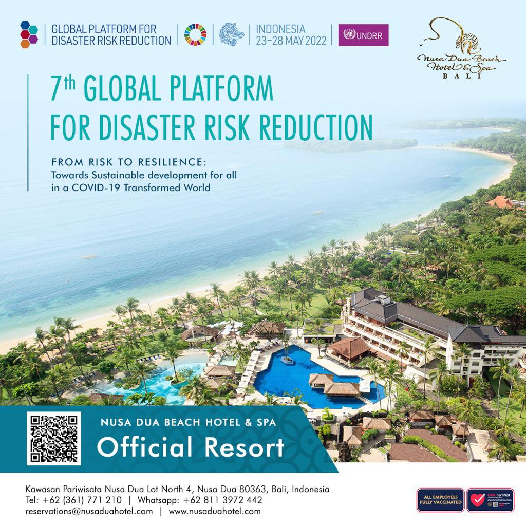 تويتر Nusaduabeachhotelandspa على تويتر The Nusa Dua Beach Hotel Amp Spa Bali Is Appointed As One Of The Official Resorts For Global Platform For Disaster Risk Reduction Gpdrr 22 Event The