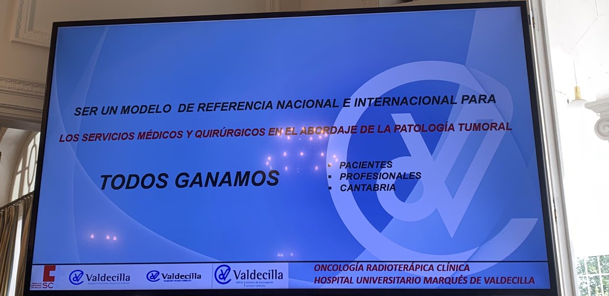 gabls's tweet photo. Acompañando al Dr. @prada_pj en el #ForoSER con su sesión “La Protonterapia: repercusión sanitaria y social”, un proyecto estratégico y diferencial para el @HUnivValdecilla y para #Cantabria en lo sanitario y en lo económico que hemos apoyado todos a una desde @saludcantabria 💪🏻 https://t.co/1Rv5sbKXTe
