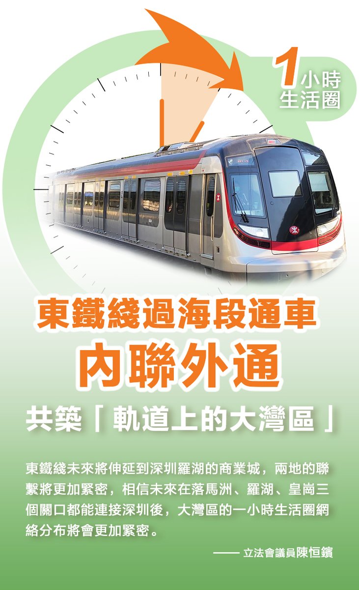 coicoixx's tweet photo. 東鐵綫過海段通車：內聯外通 共築「軌道上的大灣區」
#GBizA https://t.co/WiqowlGtW7