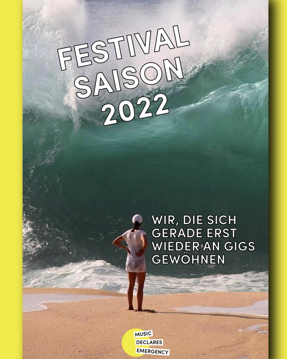 Wir sind sehr hyped, dass der #FestivalSommer stattfinden wird. Wir versuchen definitiv auf so vielen Events wie möglich zu sein um mit Artists, Veranstaltenden und dem Publikum über unsere Themen zu sprechen.

Wir sehen uns diesen Sommer oder? #bock #nomusiconadeadplanet
