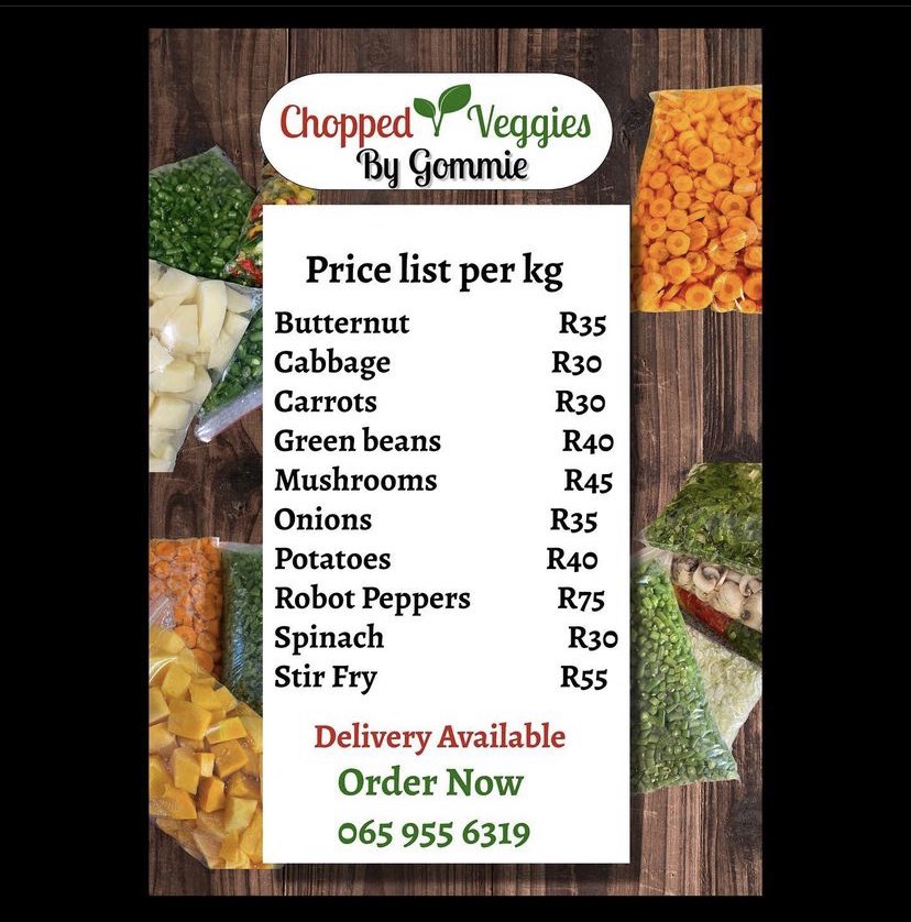 choppedveggies2's tweet photo. Good morning Everyone! 

Make sure to place your orders at least a day in advance 🥳🤍

Call or WhatsApp us on 0815516231

#mondaythoughts #Trending #HealthyEating #SmallBusiness https://t.co/G6xo7RG5Zi