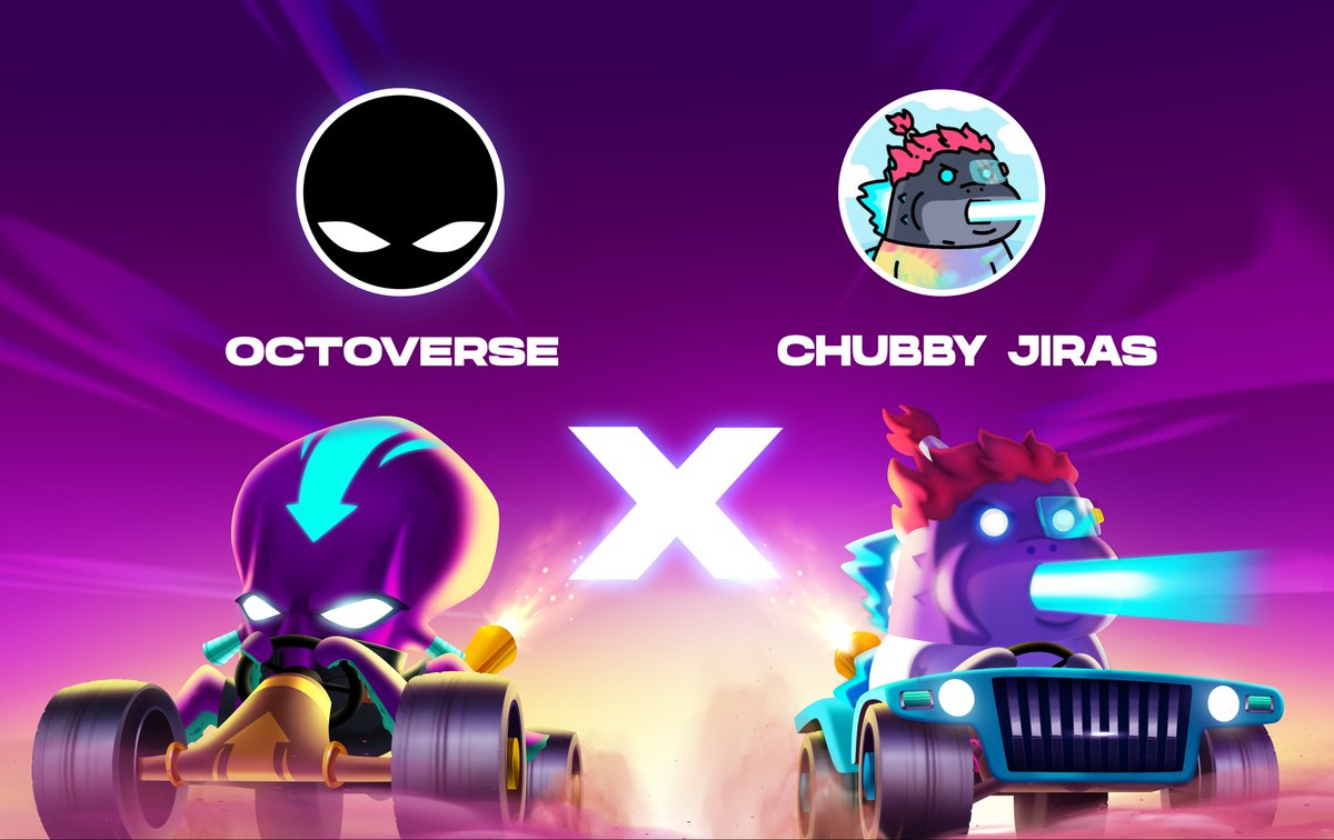 ChubbyJiras's tweet photo. 🦖 Chubby Jiras Octoverse 🐙

🎉WHITELIST GIVEAWAY🎉
2x WL spots for @OCTOVERSE1 
2x WL spots for @ChubbyJiras 

To Enter:
✅Follow @OCTOVERSE1 @ChubbyJiras &amp; @ChubbyJirasLove
✅Like + RT
✅Tag 3 Friends! 

The winners will be announced in 48 hours ⏰!🦖 Chubby Jiras Octoverse🐙 https://t.co/lLZRLDiPbh