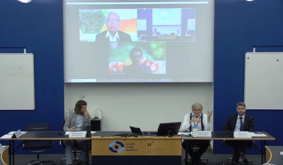 IChemEPOPSIG's tweet photo. Live now: Palm Oil Forum with World Trade Institute (WTI)
@WTIunibe 

Forum: Transforming the Palm Oil Industry in the Post-COVID-19 Era

#PalmOil #WTI #POPSIG #MalaysianPalmOil #MSPO https://t.co/r1h7zti1m9