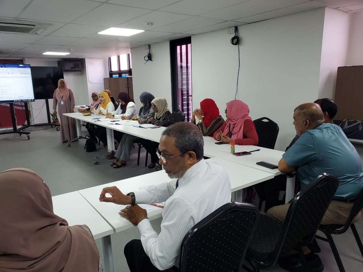 Quality Assurance Department (@qad_moe) on Twitter photo The documentations of Teacher registration and licensing requires input from different angles. A very productice discussion was carried out today.
<a href="/MoEdumv/">Ministry of Education</a> The documentations of Teacher registration and licensing requires input from different angles. A very productice discussion was carried out today.
<a href="/MoEdumv/">Ministry of Education</a>