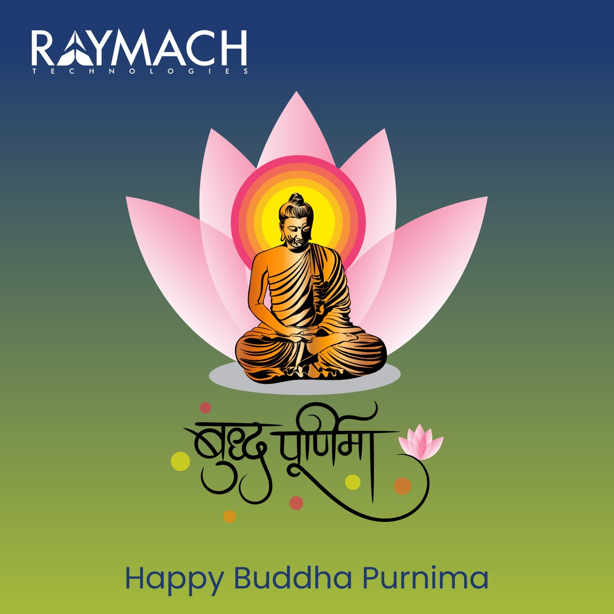RaymachTech's tweet photo. RayMach Technologies wishes you peace, love, happiness, health, and prosperity, on this Buddha Purnima.
.
.
#BuddhaPurnima #BuddhaJayanti #BuddhaPurnima2022 #Buddhism #HappyBuddhaPurnima #Buddha #RayMach https://t.co/hvKSZYXSVX