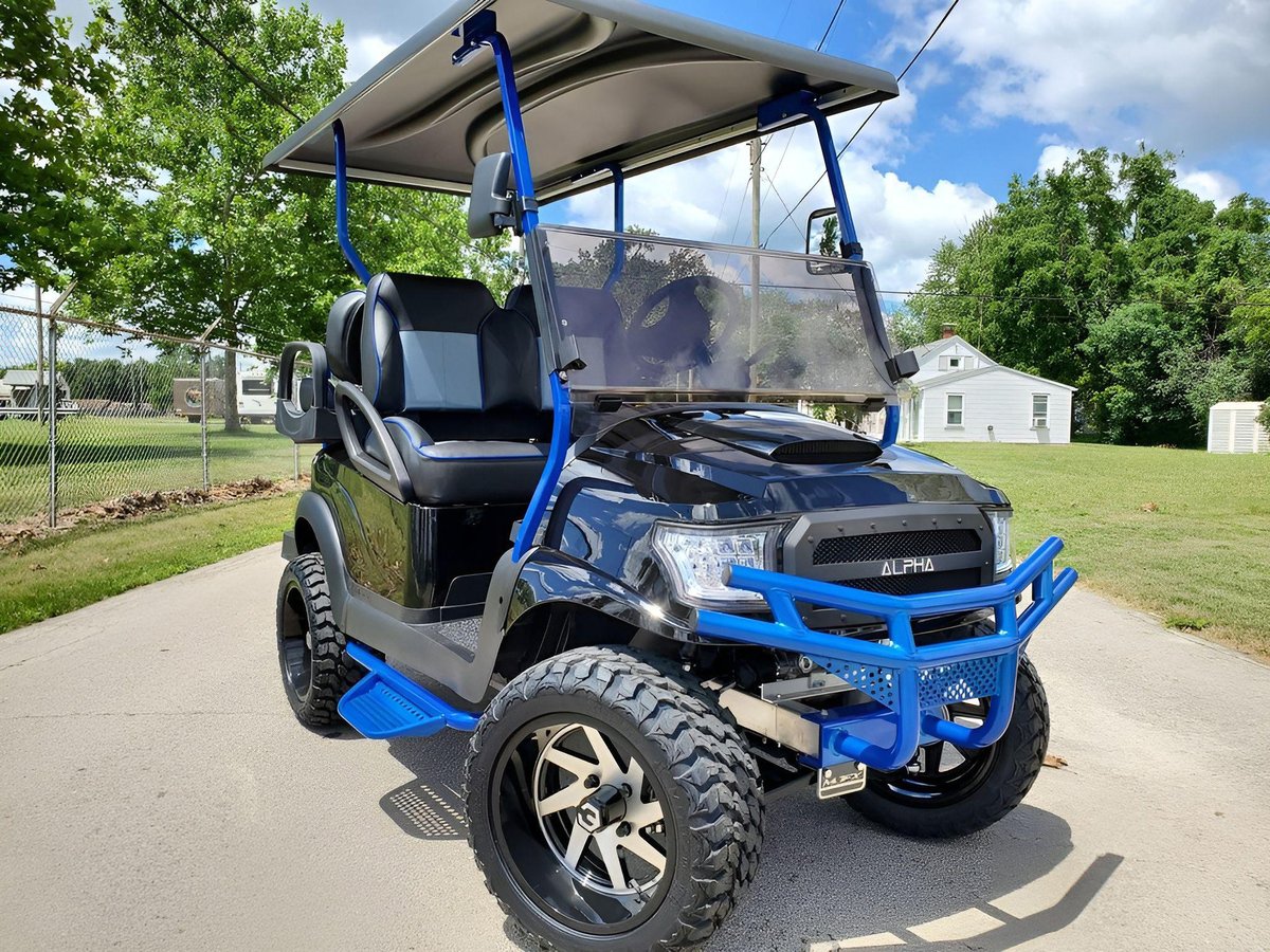 ZZaiyang's tweet photo. 🛺Golf Cart Modification
⚔️I prefer a wild look, how about you?
🎉Share your modification in the comments!

📸Photo via @ BACart
🎁Golf cart parts and accessories:https://t.co/LHZtRkn166 https://t.co/dVABZXeSnK