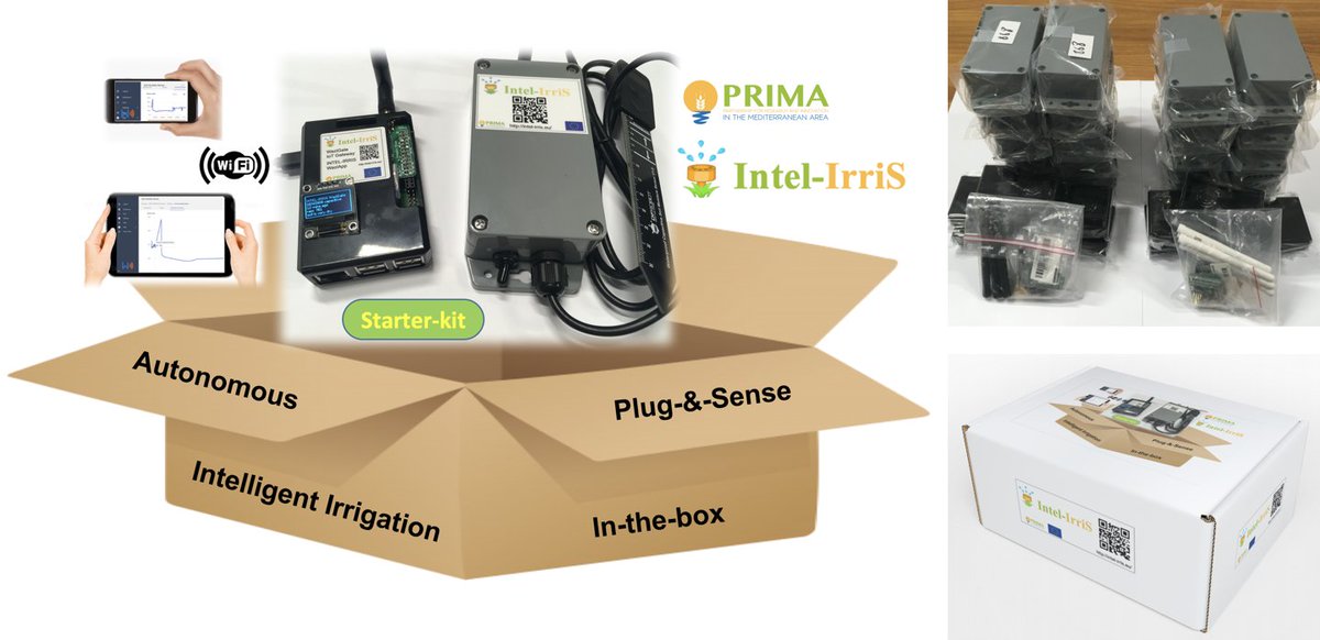 waziupIOT's tweet photo. @Intel_IrriS has assembled more than 30 starter-kits that are ready to be deployed in piloting program with smallholders! With the WaziGate IoT gateway, the starter-kit can be deployed out-of-the-box! #IoT #WaziGate #irrigation #smallholders #Project https://t.co/WcDEU6oEqM