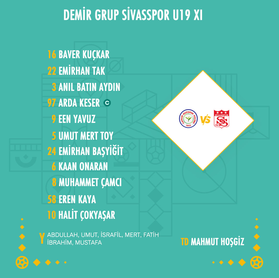 U19 XI

#ÇRSvSVS #GösterGücünü ♥️🤍