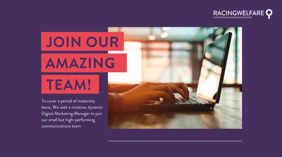Racing Welfare are currently seeking a creative, dynamic Digital Marketing Manager to cover a period of maternity leave.

If you'd like to join our small but high-performing communications team, apply now: racingwelfare.co.uk/work-for-racin…