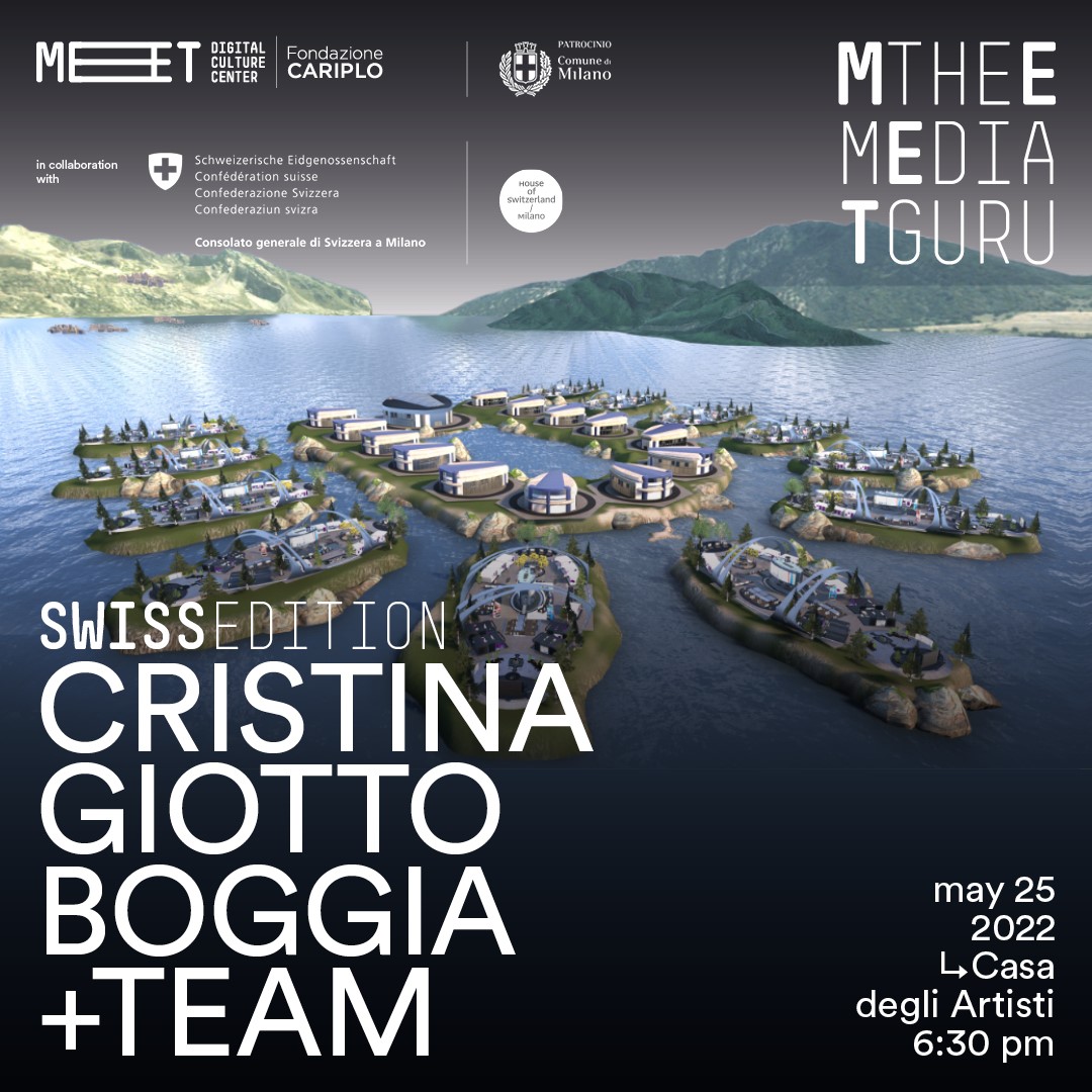 Console generale Stefano Lazzarotto 🇨🇭 (@consolesvizzit) on Twitter photo Meet the Media Guru #SwissEdition continua con il quarto appuntamento insieme a <a href="/CristinaGiotto/">Cristina Giotto Boggia</a> Boggia e il suo team: insieme hanno ideato il primo #SwissVirtualExpo✨
📆 25 maggio ore 18.30
📍 House of Switzerland/Milano
👉meetgiottoboggia.eventbrite.it
<a href="/meetcenter/">MEET Digital Culture Center</a> <a href="/PadiglioneCH/">House of Switzerland Milano</a> Meet the Media Guru #SwissEdition continua con il quarto appuntamento insieme a <a href="/CristinaGiotto/">Cristina Giotto Boggia</a> Boggia e il suo team: insieme hanno ideato il primo #SwissVirtualExpo✨
📆 25 maggio ore 18.30
📍 House of Switzerland/Milano
👉meetgiottoboggia.eventbrite.it
<a href="/meetcenter/">MEET Digital Culture Center</a> <a href="/PadiglioneCH/">House of Switzerland Milano</a>