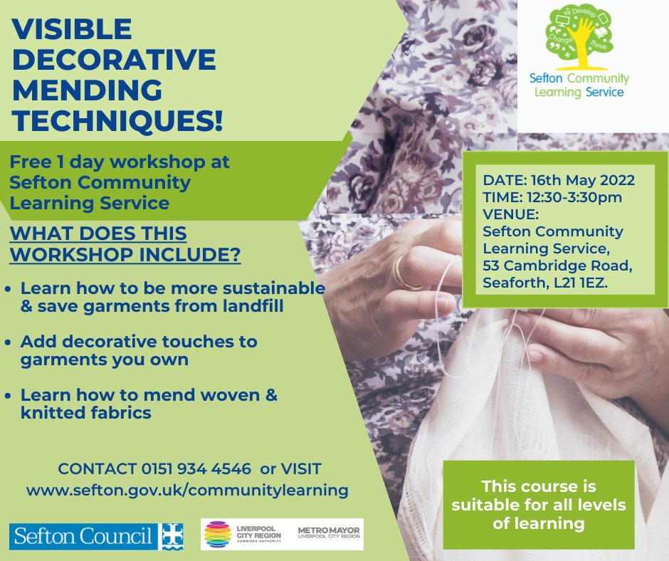 Check out our latest Summer Workshops, following the link.
To enrol visit: ow.ly/Abrs50HpyEI or call 0151 934 4546
Litherland &amp; Seaforth Bubble Crosby &amp; Formby Bubble Bootle Bubble