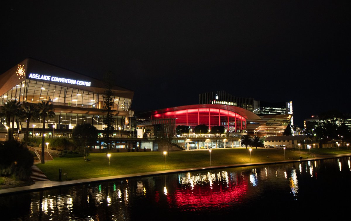 It’s National Volunteer Week (16 – 22 May)! Tonight, we’re joining other Adelaide landmarks in lighting up red to thank & celebrate the almost one million volunteers across #SouthAustralia for their amazing contributions. volunteeringsa-nt.org.au #NVW2022 #ColourYourCommuntityRed