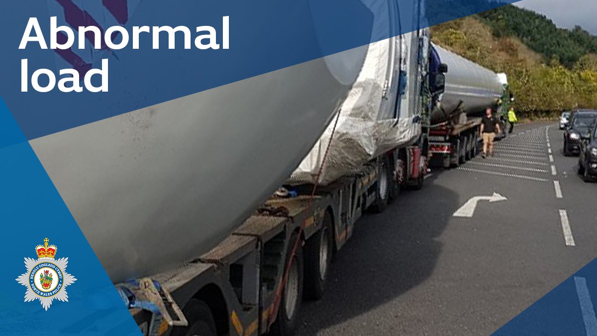 NWPAnglesey's tweet photo. An abnormal load will be travelling across the region tomorrow (17/05)
Starting from Llandygai Services at 11am, the escorted load will travel on the A55 to the A5114, before finishing at Nant Newydd Caravan Park
Please allow extra journey time if travelling along these roads. https://t.co/RCI3ual1PP