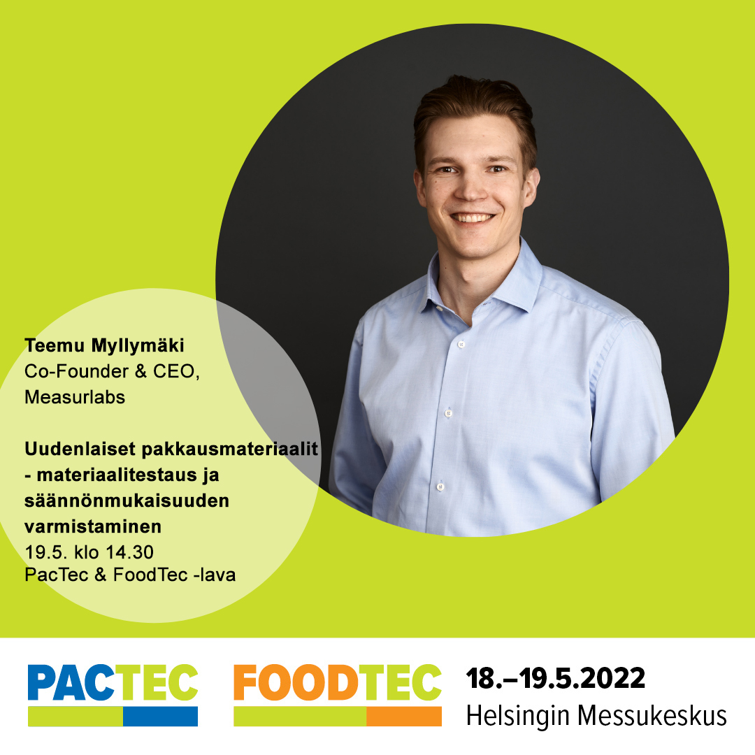Miten sisällyttää materiaalitestaus tuotekehitykseen ja alihankintaprosesseihin niin, ettei niiden loppuvaiheissa tulisi enää ikäviä yllätyksiä?

Measurlabs'n Teemu Myllymäki kertoo uudenlaisten pakkausmateriaalien testauksesta ja säännönmukaisuuden varmistamisesta.