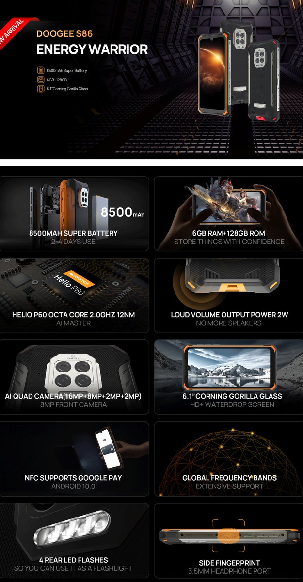 Own your <a href="/DOOGEE_official/">DOOGEE</a> S86 at Frw 297,348.
Call us on +250 791 512 278
Visit our shop at Sonatube in the building housing BRALIRWA HQ.