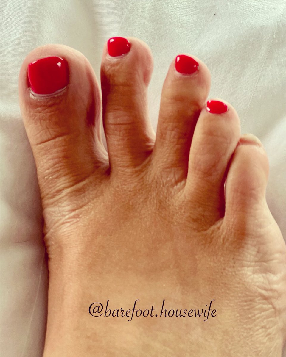 BarefootHouseWi's tweet photo. Yesterday’s martial arts sesh ended in tragedy, pulled the gel of my little piggy.Emergency pedicure it is!!! Let me know what colour I should pick🦶🏻💋

Check my link to excl content @feetfinder and @onlyfans 😘
https://t.co/6NWqcTx1TV

#feet #pedicure #housewife #martialarts https://t.co/aTGyNDWZm5