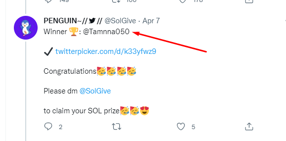 Scam Giveaways tweet media