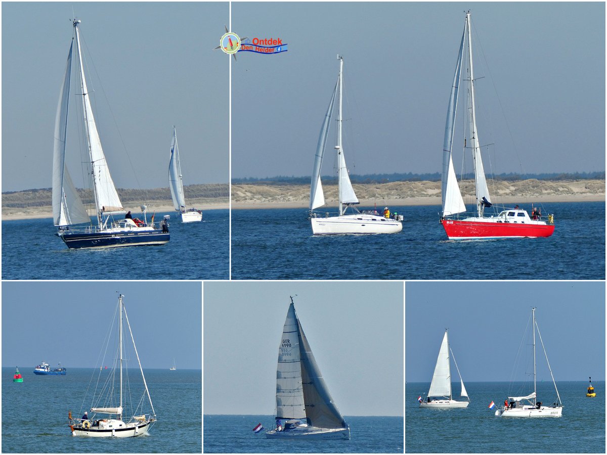 ontdekdenhelder's tweet photo. Met het mooie #weer komen ook de #zeilschepen weer op het #Marsdiep - #zon #DenHelder #lente #spring #sailing #water #maandag #MondayMotivation https://t.co/EHoxO7kkPt