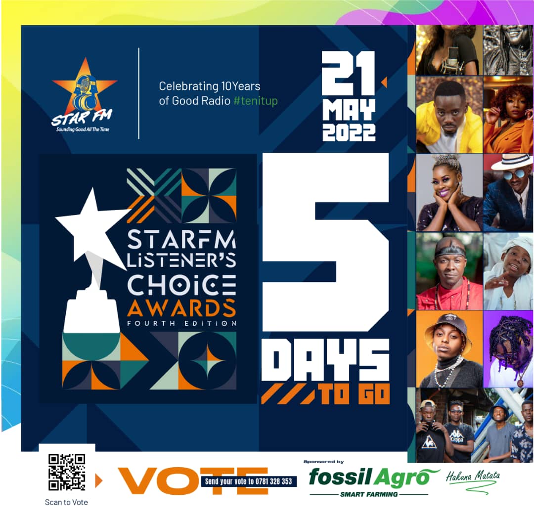 capitalkfm's tweet photo. 5 DAYS TO THE BIG EVENT!

Send Hi to +263781328353 and follow these steps to vote for your favorite artists.
 
#TenItUp #XtremeRadio https://t.co/bD9Z2hdPJK