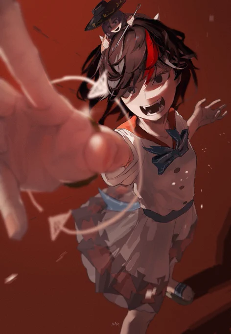鬼人正邪と少名針妙丸を描きました!
#絵描きさんと繋がりたい #イラスト #イラスト好きと繋がりたい #東方 #touhou #東方Project #鬼人正邪 #少名針妙丸 