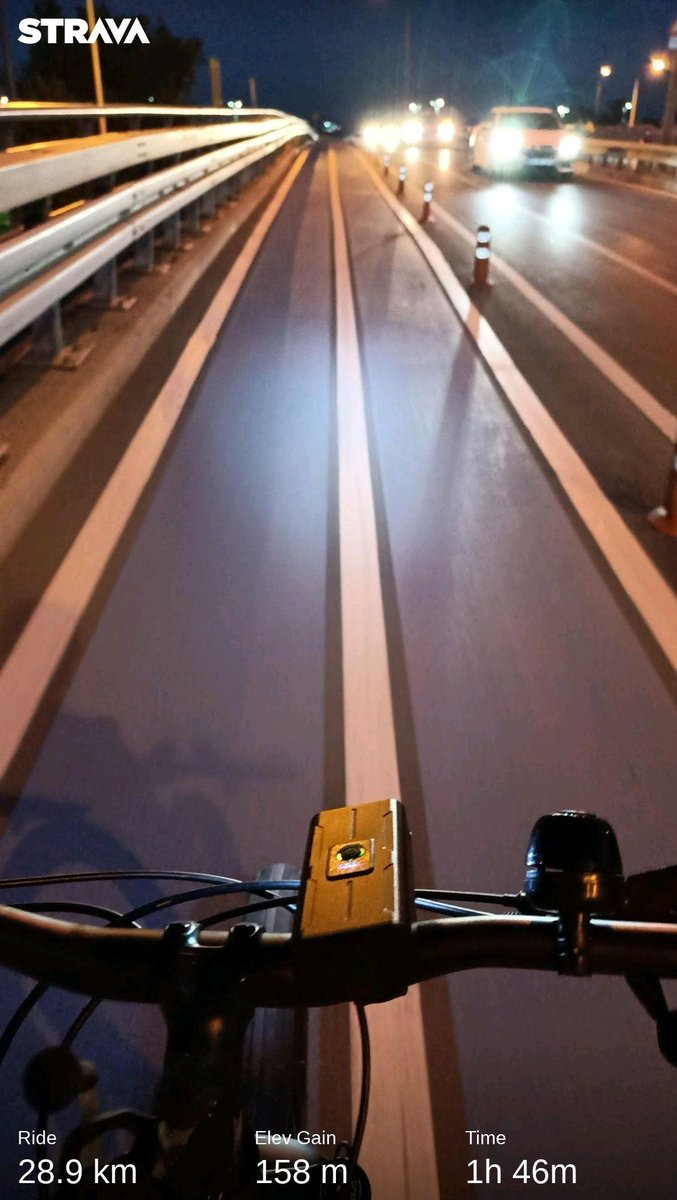 Kısa akşam turu ile sürüşler başlasın.👍🚲