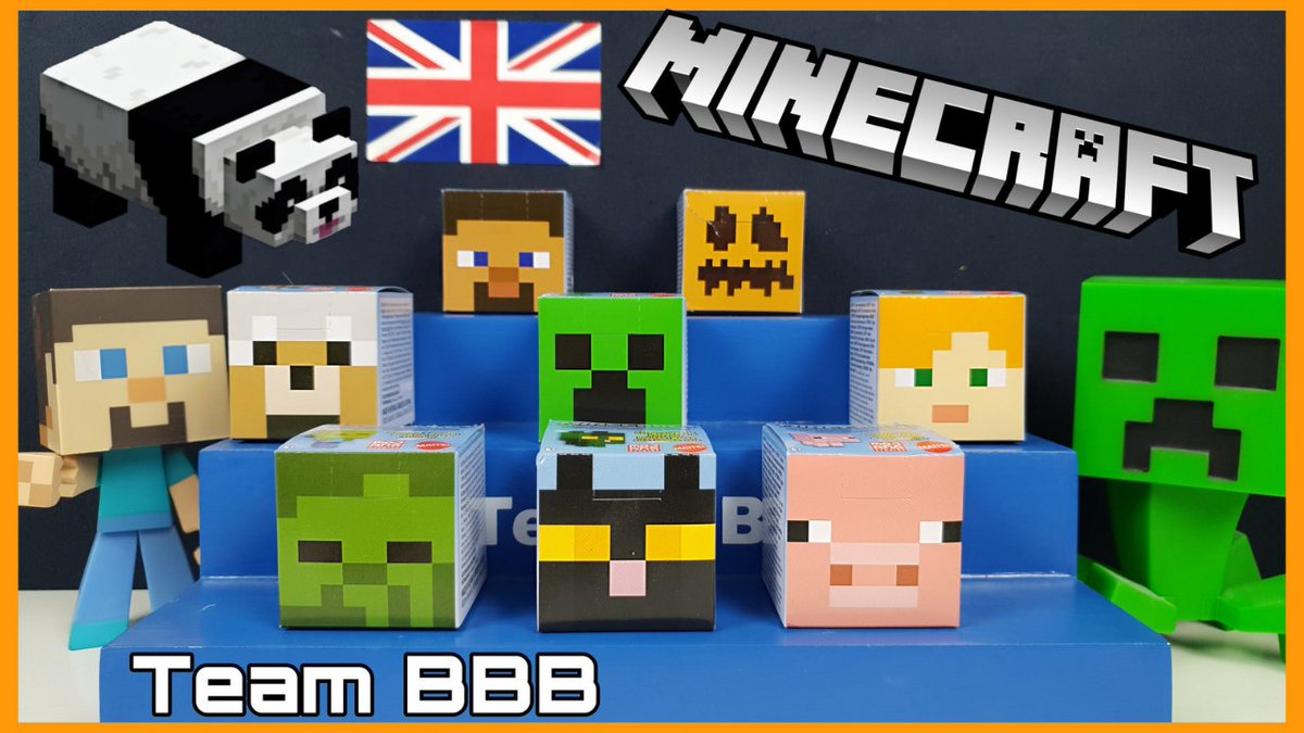 TeamBBB123's tweet photo. MINECRAFT MOB HEAD MINIS!
https://t.co/Nw44g2UmHA

We LOVE a Minecraft Mondays so we knew it was time for another when we saw these Mob Head boxes!

#MinecraftMobHeads #minecraft #mobheads #steveandalex #snowgolem #creeper #zombie #mobhead #mobheadminis @Mattel @Minecraft https://t.co/WSyuIn0YUT