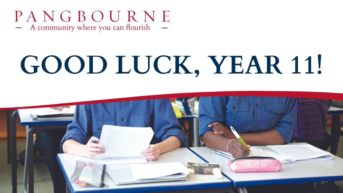PangbourneColl's tweet photo. Good luck to all of our #PangCollYear11 pupils who will be starting their GCSE exams today! 📝

Over the last two years you have all worked so incredibly hard, showing #PangCollIndustry and #TeamPangbourne at its finest. https://t.co/MYrQUWVXSe