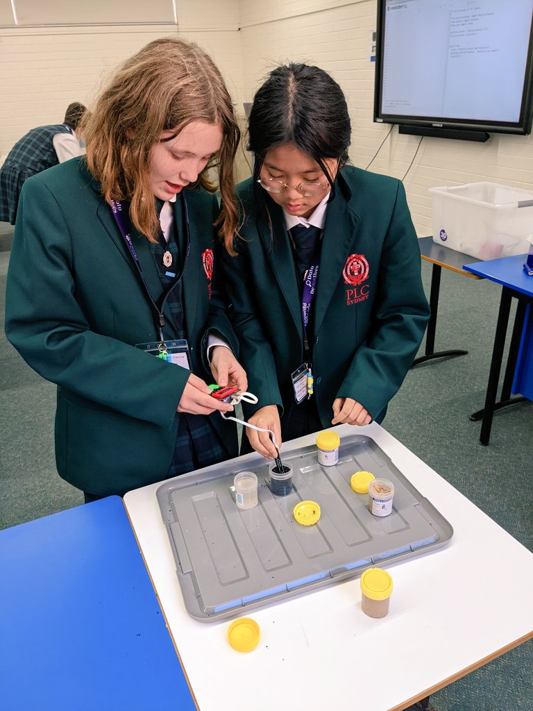 ConnectEdCode's tweet image. We're at @plcsydney this week for our 3 day DataDeTECHtive workshop!
We got all 185 year 7s writing in binary with beads, and coding #Kookaberry programs to solve mysteries!
Day 1 is a wrap, let's do it again tomorrow!