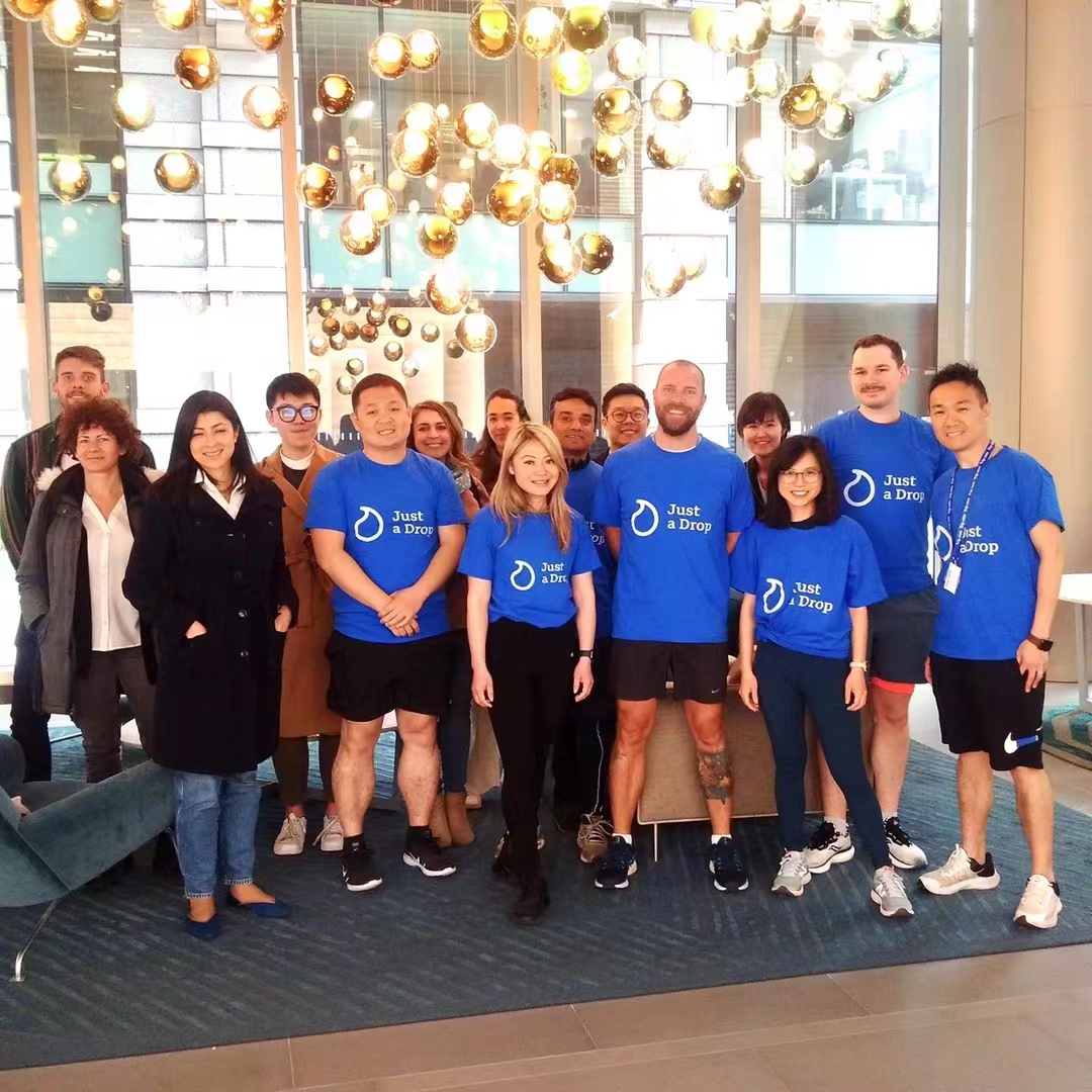 tripcomgroup's tweet photo. We are proud to see @Trip UK team involved in a recent event with the clean water charity @Just_a_Drop. 

The official sponsor of @WTM_London, Just a Drop's #BackWithASplash campaign aims to raise funds for its amazing work. https://t.co/S7EqySaX2m