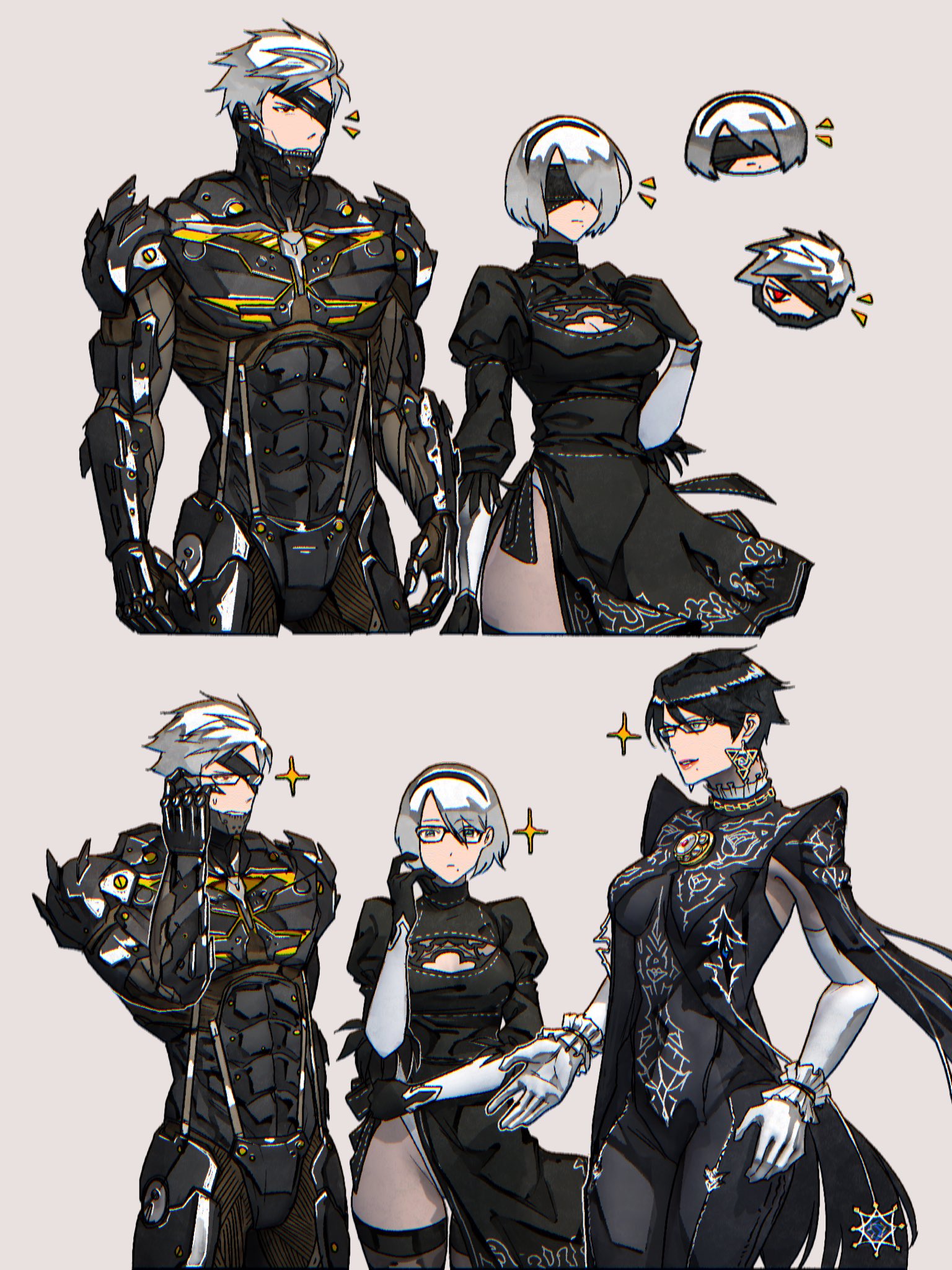 NIER Automata Райден