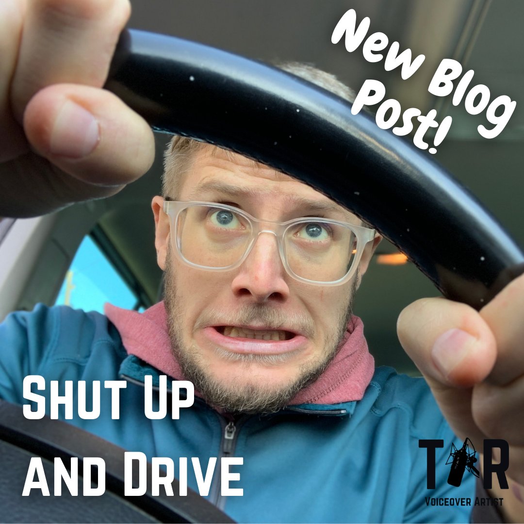 tylerrobbert's tweet photo. It's my pleasure to share my latest blog post: Shut Up and Drive!

Check it out here: https://t.co/WbiaxGWTiD!

#perseverance #keepgoing #dontgiveup #tylerrobbertvo #voiceover #voiceovers #vo #voiceactor #voiceacting #voiceoverartist #voicetalent  #storyteller #blogger https://t.co/CfnTH31RC9