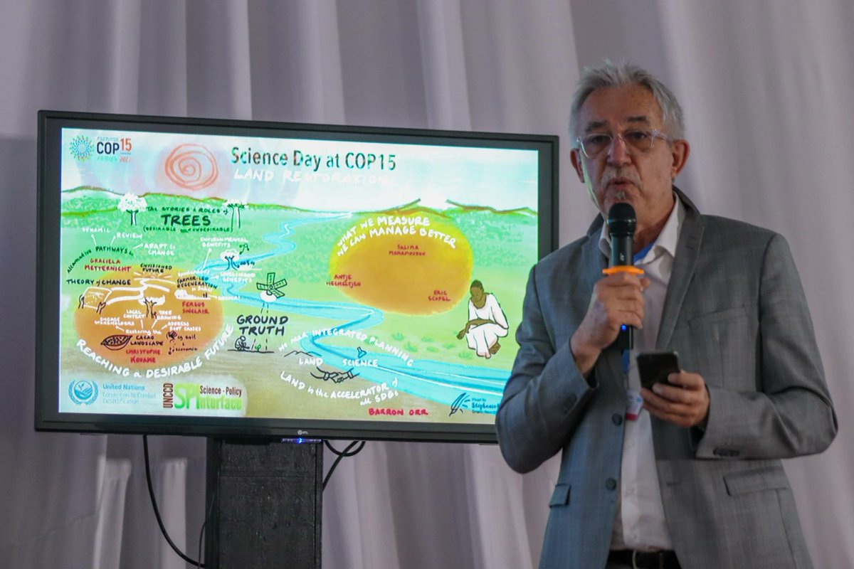 IRD.fr (@ird_fr) on Twitter photo #UNCCDCOP15 | "Mesurer pour guider l'action "au bon endroit, au bon moment, à la bonne échelle" nécessite d'acquérir des données biophysiques, socio-économiques, dans un dialogue entre la #science, les #décideurs et les acteurs de terrain." 🗣️ <a href="/ChotteJLC/">Chotte Jean-luc</a> #IRD <a href="/csfd_fr/">CSFD Désertification</a>
#SaveSoil #UNCCDCOP15 | "Mesurer pour guider l'action "au bon endroit, au bon moment, à la bonne échelle" nécessite d'acquérir des données biophysiques, socio-économiques, dans un dialogue entre la #science, les #décideurs et les acteurs de terrain." 🗣️ <a href="/ChotteJLC/">Chotte Jean-luc</a> #IRD <a href="/csfd_fr/">CSFD Désertification</a>
#SaveSoil