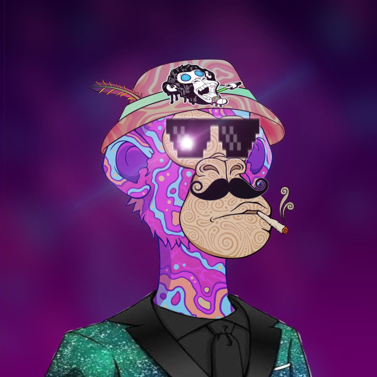 <a href="/trippinapes/"></a> #TrippinApeNFT #TrippinApeTribe #TrippinApe let's go for the wl, I hope you like my fan art !!! I already have several 💪🏻👀