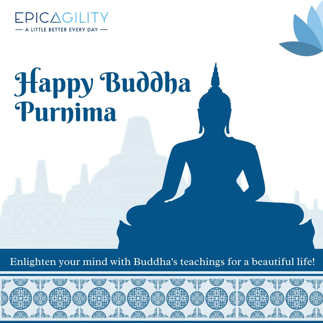 epicagilityin's tweet photo. #Team Epic Agility #India celebrates Buddha Purnima by ushering in a new era of happiness, contentment, good health, and tranquillity for all! 
 
#health #happiness #buddha #wisdom #enlightenment #epicagilityindia https://t.co/xAJCC3hR9U