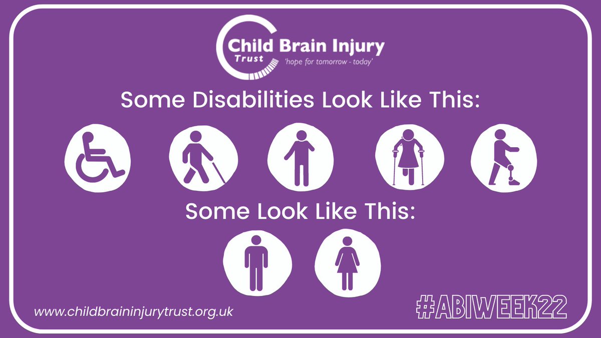 cbituk's tweet photo. #ABIWeek22 starts today! The topic is ‘The Hidden Disability - See The Hidden Me’. Click below to hear about how we will be highlighting the hidden &amp; often misunderstood effects of brain injuries throughout the week, for both children &amp; their families: https://t.co/ZGqIN6eWxp https://t.co/uvQxb8W32x