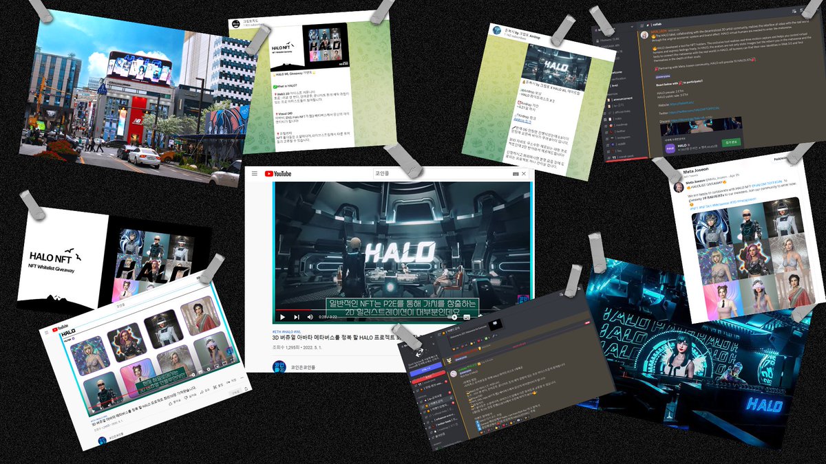 🔥𝐇𝐀𝐋𝐎 𝐈𝐍 𝐊𝐎𝐑𝐄𝐀🔥

HALO is a hot trend in Korea. 💫
Fams, come to join our online and offline activities!💫
#NFT #NFTArt #Metaverse #3D