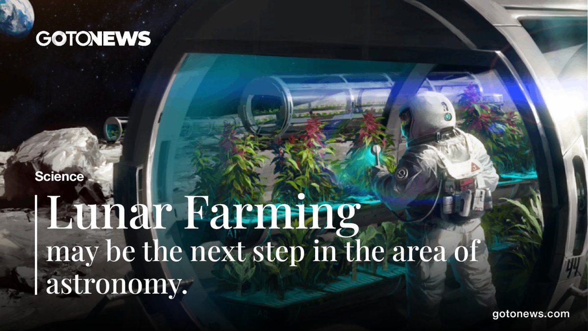 Lunar Farming may be the next step in the area of astronomy.

gotonews.com
#MoonCultivation #LunarFarming #astronomy #astronaut #HarrisonSchmitt #CommunicationsBiology #AndyWeir #TheMartian #aliensoil