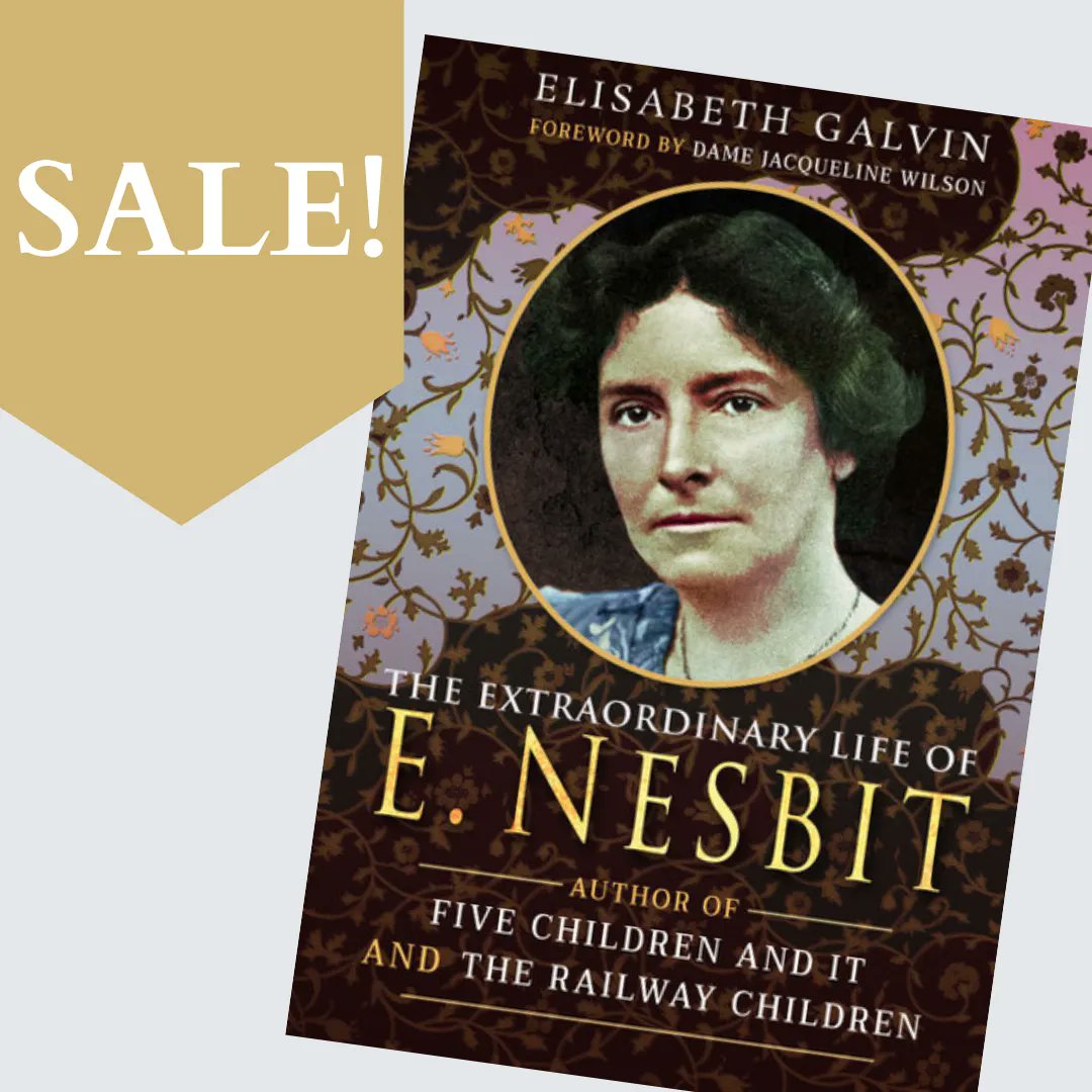 PSHistory's tweet photo. #SalePick π The Extraordinary Life of E Nesbit βΒ Author of #FiveChildrenAndIt and #TheRailwayChildren by @LizzieGalvin is currently only Β£11.99 in the P&S #SpringSale!
π https://t.co/U8MSwXLFkk #ENesbit #BookTwitter https://t.co/NHKh8Zp8Ot