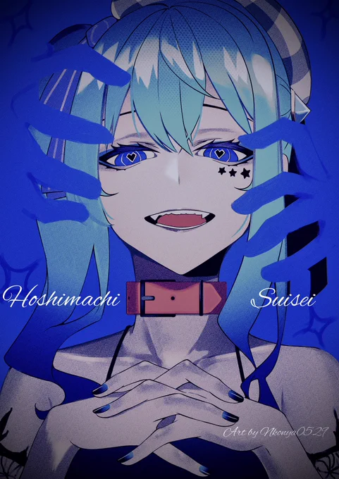 過去絵すいちゃん☄️
#ほしまちぎゃらりー 