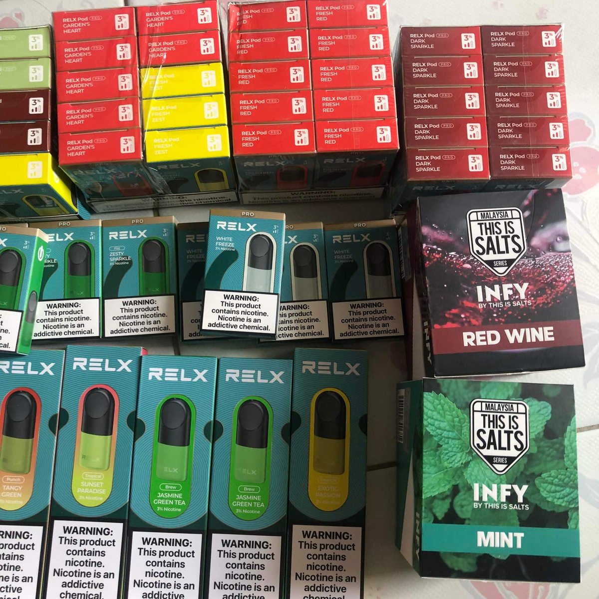 KkbRelx's tweet photo. อยากได้กลิ่นไหน ทักเข้ามาสอบถามได้
   ตอบแชท24ชั่วโมง 📲  หัวละ120฿
     🚕ค่าส่ง35฿🚕 

#หัวพอต #หัวพอตราคาถูก #พอตrelx #พอตมือสอง #หัวพอตrelx #พอตราคาถูก #หัวพอต #พอต #พอตใช้แล้วทิ้ง https://t.co/Lq09PD7YFN https://t.co/0dp7IW6IF1