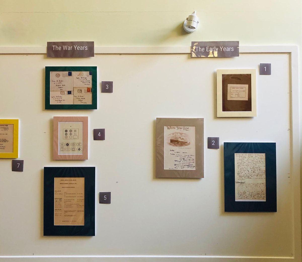 There is still time to book your place for our Rediscovering Harold Bridger events this Thursday (Online) &amp; Friday (In person)👉buff.ly/3JYEoPx Over the weekend Project Archivist Annie started setting up, here is a sneak peak of the Harold Bridger display at MB3! 🎞️