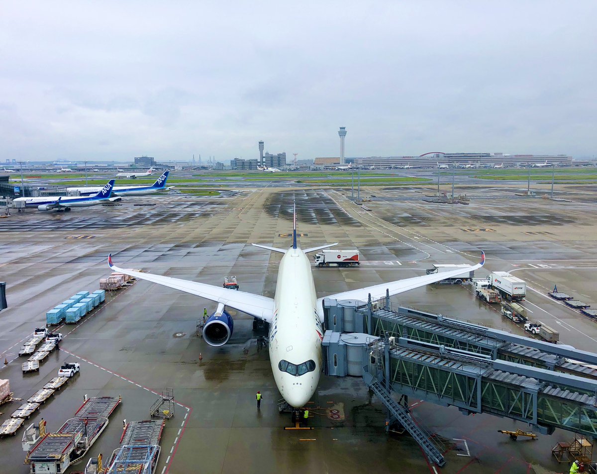 myway_zeus's tweet photo. 久しぶりのT3展望デッキ🎵(≧∀≦)

#DL275 
#dtw 
#hnd 
#dtwhnd 
#airplane
#delta 
#deltaairline 
#羽田空港
#第3ターミナル https://t.co/m1Rw1iRebP