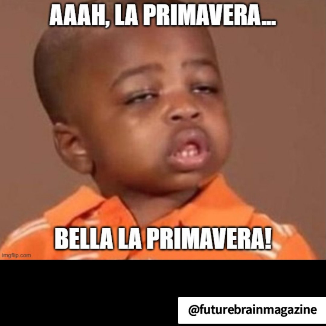 FutureBrain3's tweet photo. ALLERGICI DI TUTTO IL MONDO, UNIAMOCI! EtciΓΉ!
#mondaymeme #futurememe https://t.co/mNiba6FebI