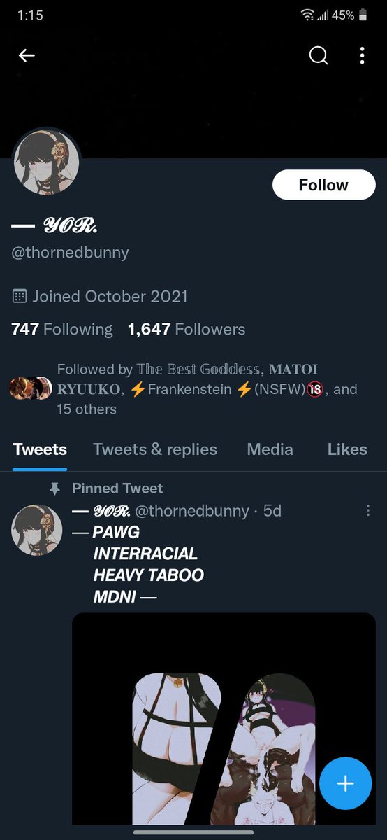 🥀: Of course someone has to ruin Yor by making her Blacked NTR that's so pathic of this person.