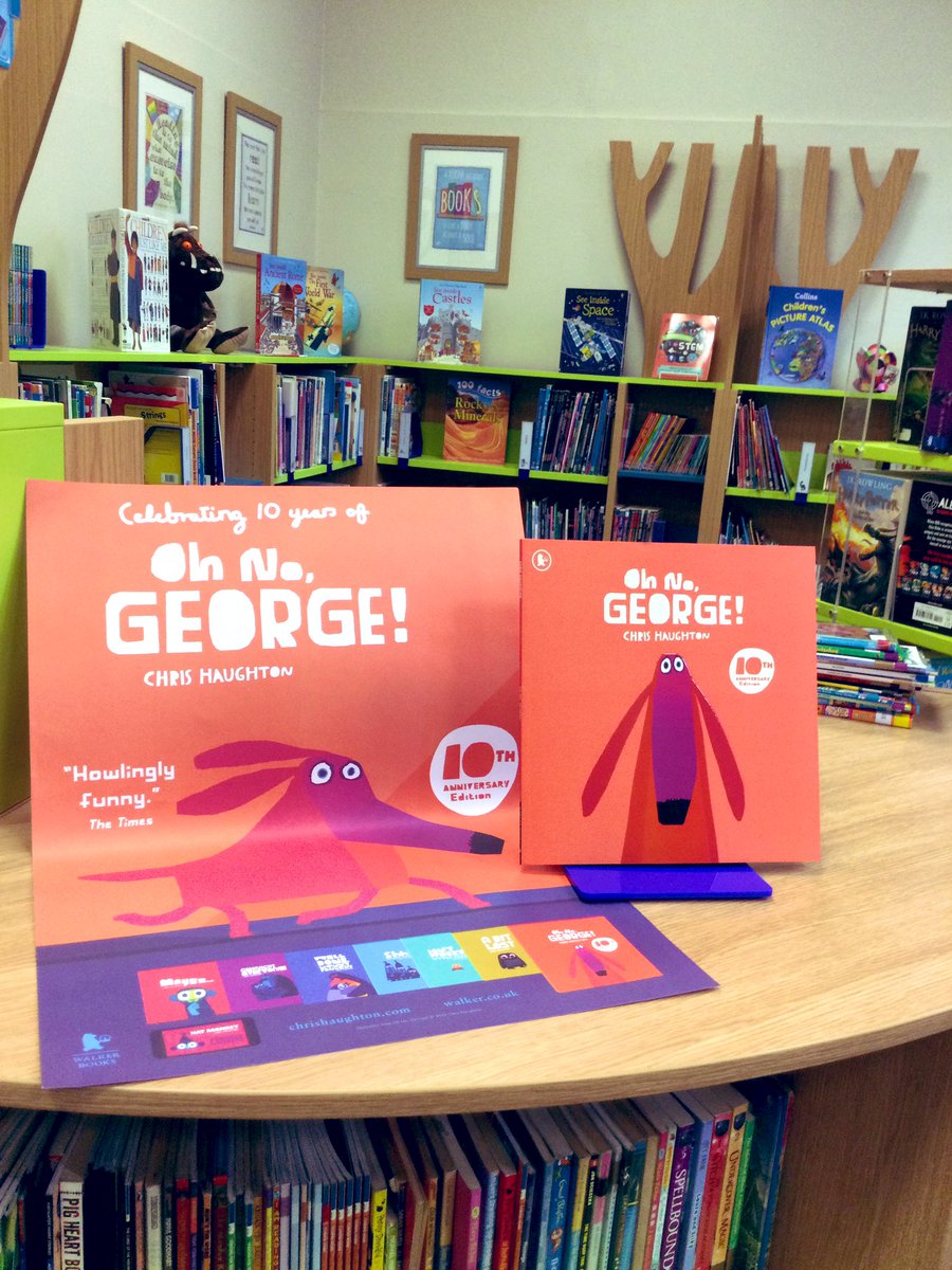 RatbySchool's tweet photo. Exciting new arrival! Oh no George! #toppstaschooldisplay #toppsta @toppsta https://t.co/dDGytRalzL
